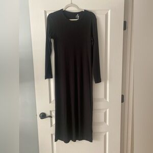COS Classic Black Long Sleeve Dress